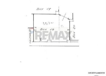 Pianta 2D - Box Via Conca D'oro
 
352, Roma - foto 13