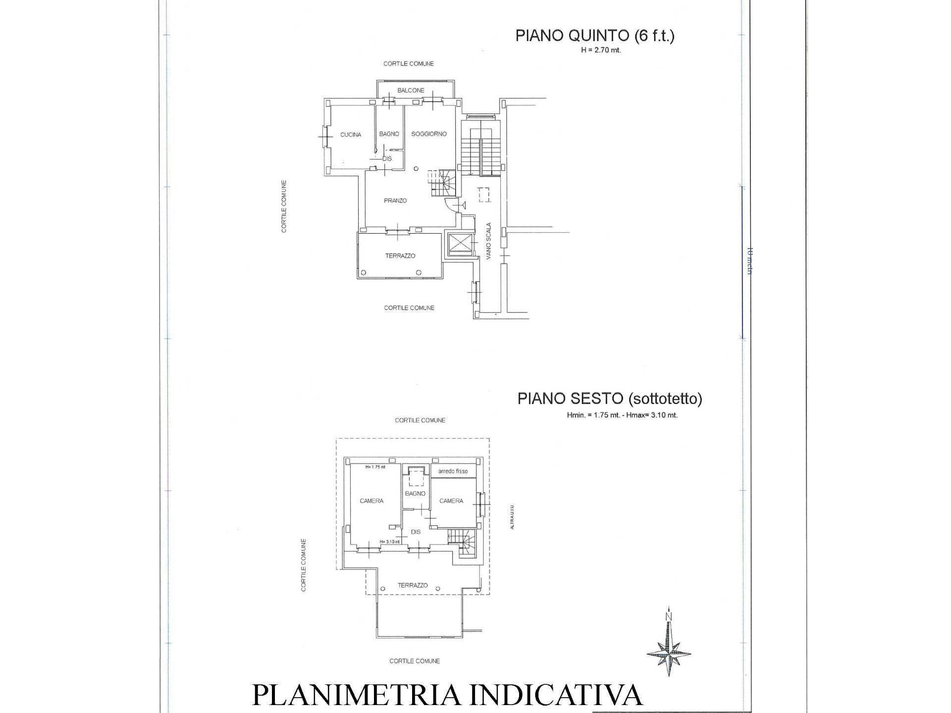 Foto 35 - Attic Via Mascagni, Nichelino - floor plans 1
