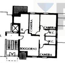Pianta 2D - Quadrilocale Via Battilocchi
 
9, Collecchio - planimetria 1