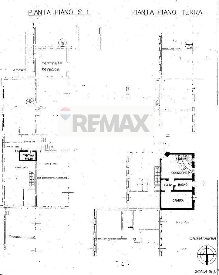 Pianta 2D - Two-room apartment via Puccini
 
64, Cornate d'Adda - floor plans 1