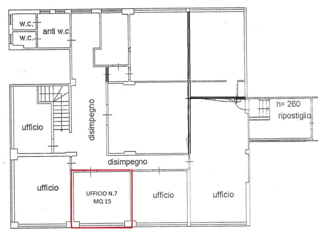 Foto 1 - Office Via Marco Polo, Ponsacco - floor plans 1