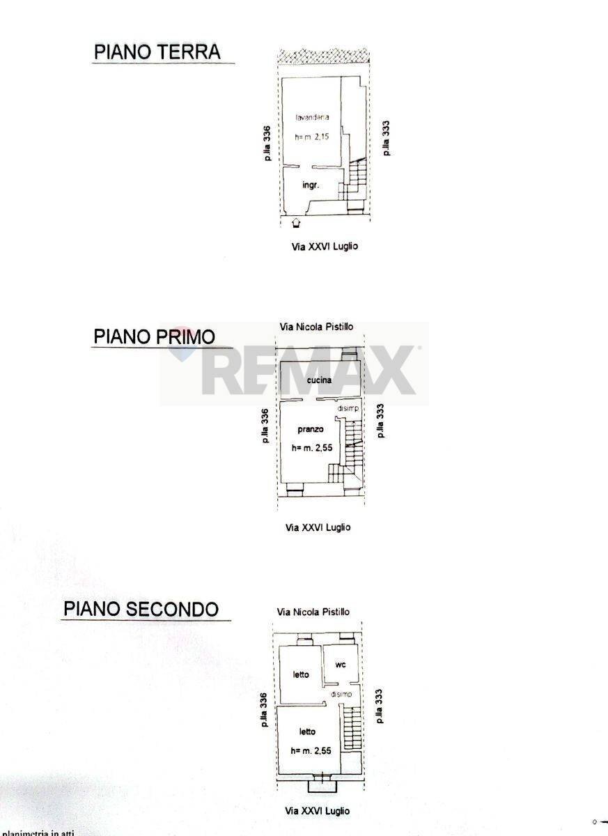 Pianta 2D - Casa semi indipendente via Ventisei Luglio
 
12, San Giuliano del Sannio - planimetria 1