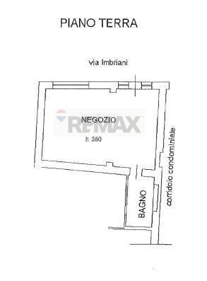 Pianta 2D - Attività Commerciale strada imbriani
 
58, Parma - planimetria 1