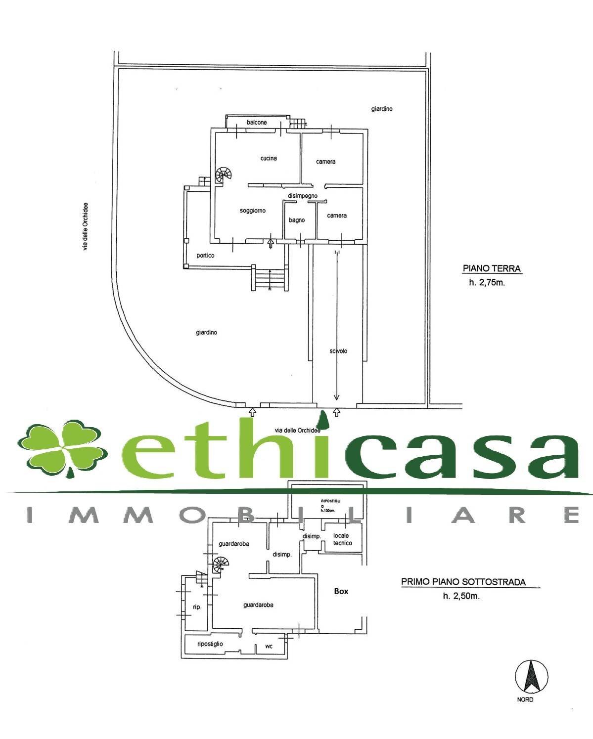 Foto 48 - Villa Via delle Orchidee, Verdellino - planimetria 1