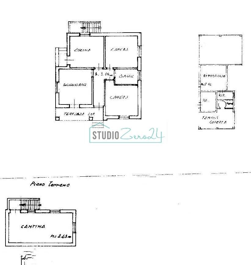 Foto 37 - Villa Via bonazzera, Pietrasanta - planimetria 1