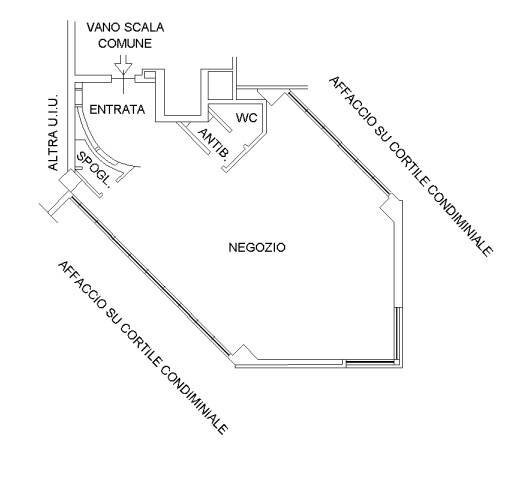 Foto 16 - Locale Commerciale VIA G. CAPILUPI 21, MODENA, Modena - planimetria 1
