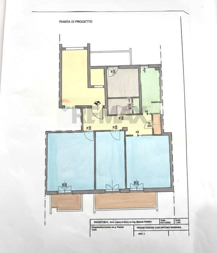 Pianta 2D - Four-room apartment VIA GIACINTO FRANCIA
 
10, Trani - floor plans 1