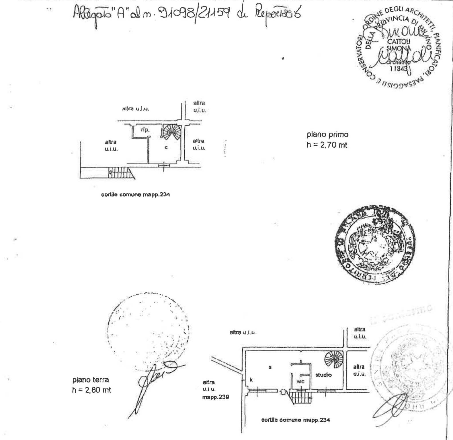 Bilocale via Camillo Benso di Cavour, 59, Corsico - planimetria 1