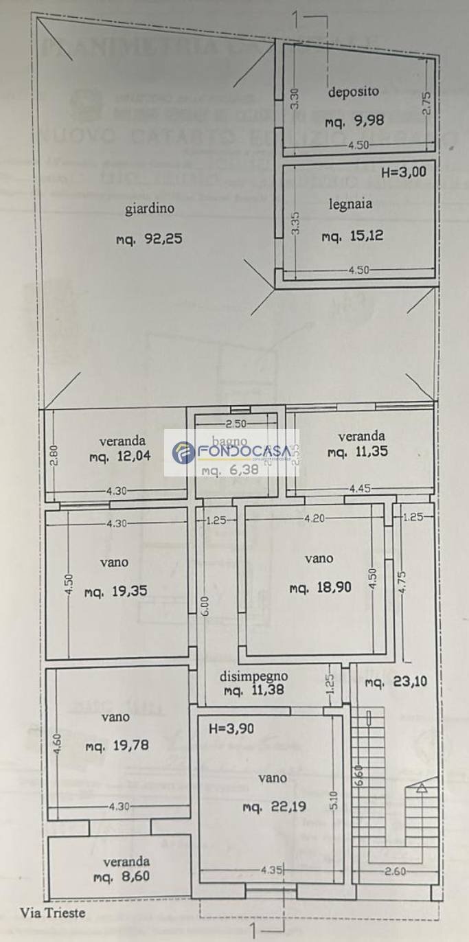 Foto 30 - Independent house Via Trieste
 
20-22, Zollino - floor plans 1