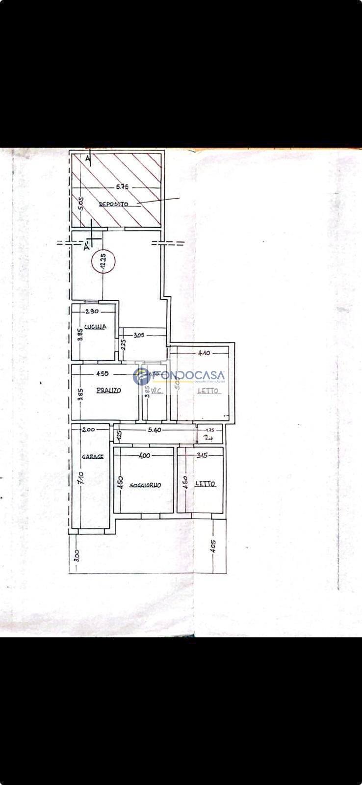 Foto 42 - Casa semi indipendente Via Aldo Moro
 
108, Martano - planimetria 1