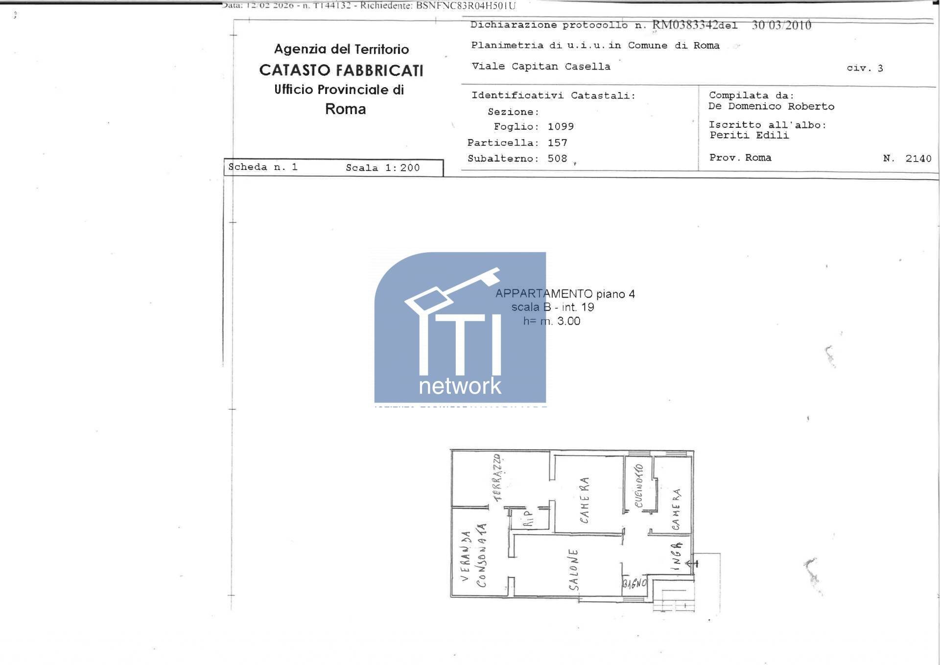 Foto 42 - Attic Viale Capitan Casella
 
3, Roma - floor plans 1