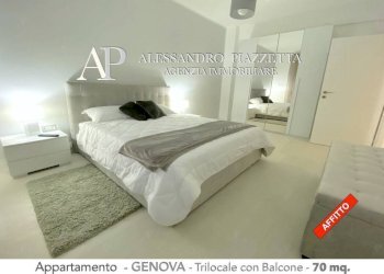 Camera da letto - Appartamento Genova (zona Sampierdarena) - foto 7