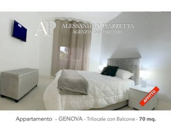 Camera da letto - Appartamento Genova (zona Sampierdarena) - foto 10