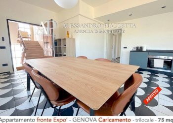 Sala da pranzo - Trilocale Genova (zona Centro Storico) - foto 10
