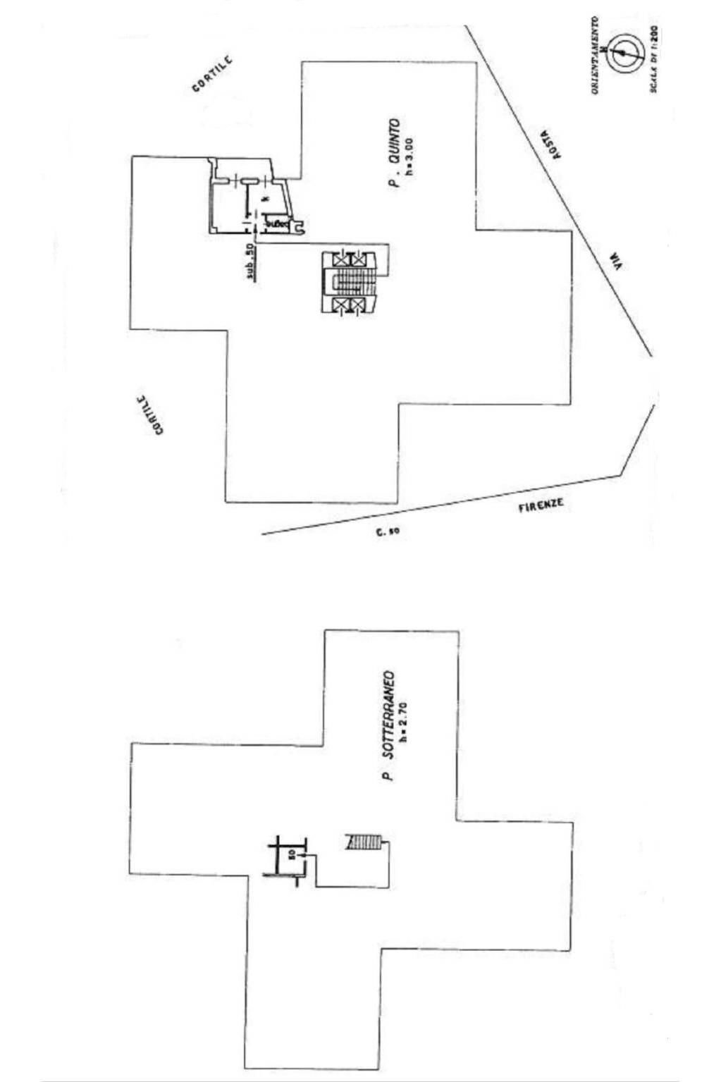 Bilocale Lungo Dora Firenze, 19, Torino (zona Aurora) - planimetria 1