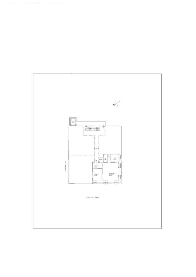 Planimetria - Three-room apartment via Federico Delpino, Chiavari - floor plans 1