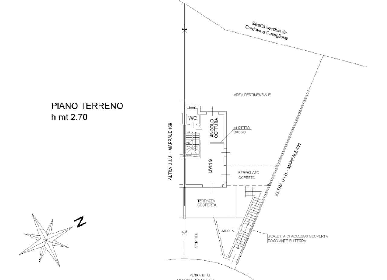 pt - Villa Bifamiliare strada Cordova, 34/5, Castiglione Torinese - planimetria 1