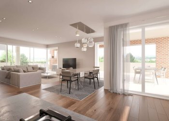 soggiorno villattico moderno - Attico via Angelotti, San Mauro Torinese - foto 39