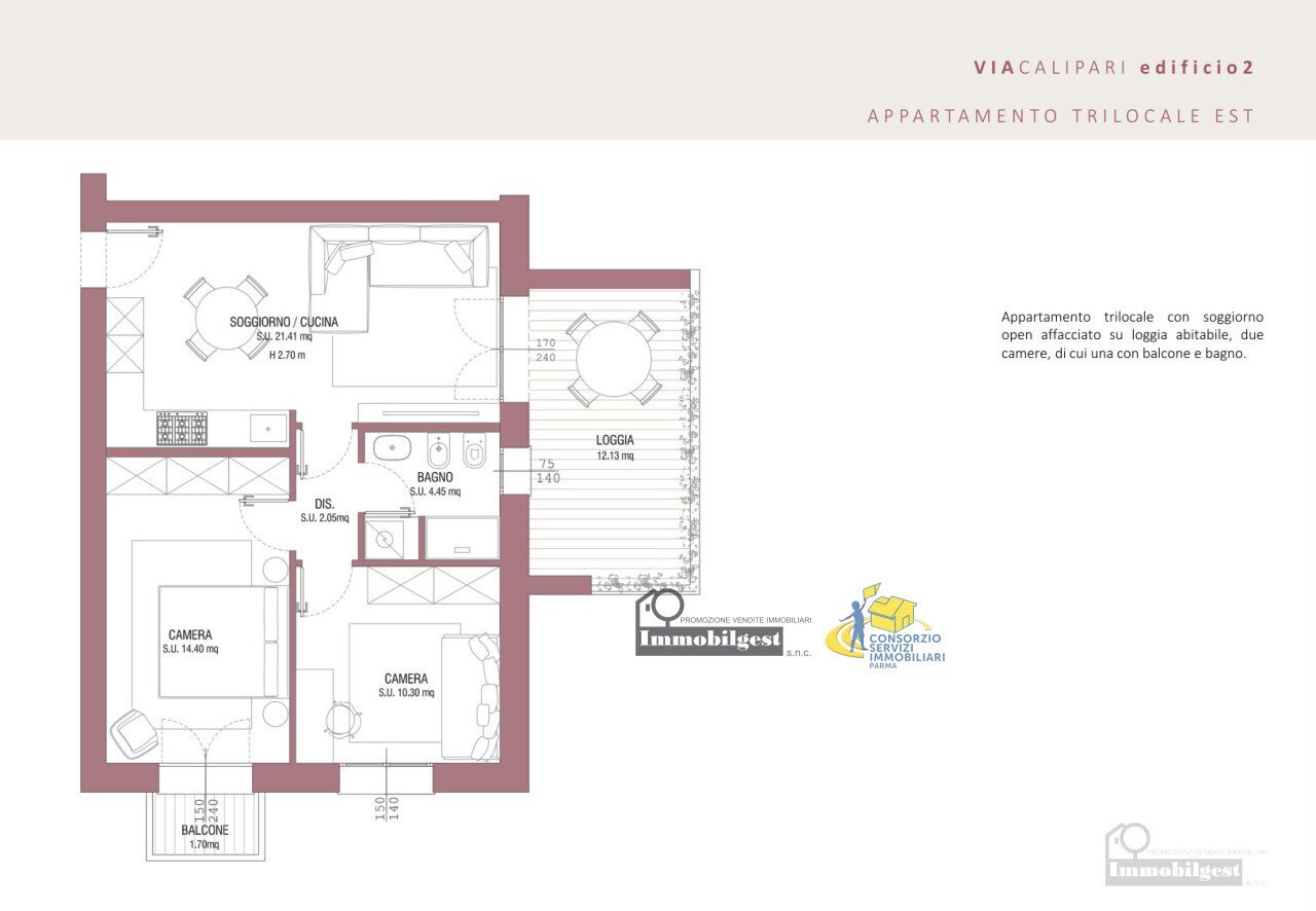pagina_002 - Three-room apartment Via Nicola Calipari, Parma - photo 1
