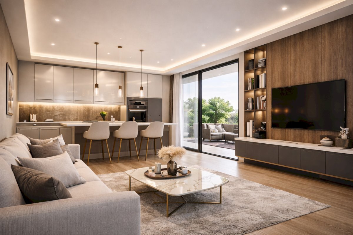 zona giorno - Trilocale Celle Ligure - foto 2