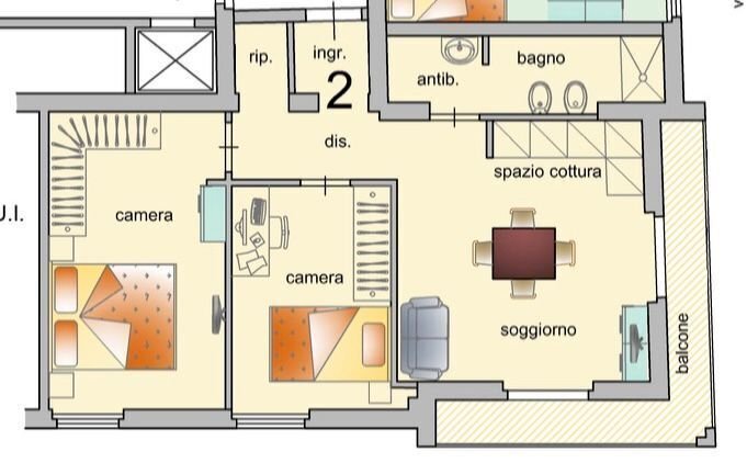 Plan app 2.jpeg - Trilocale Via di Novoli, Firenze (zona Santa Maria Novella) - planimetria 1