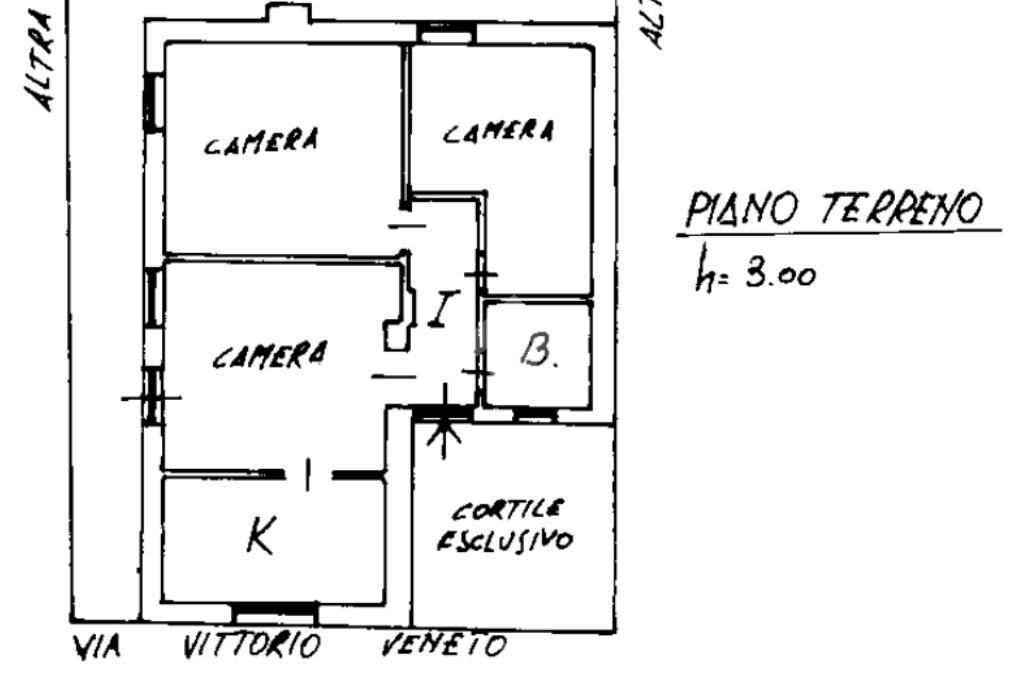 Independent house Via vittorio veneto, San Germano Vercellese - floor plans 1