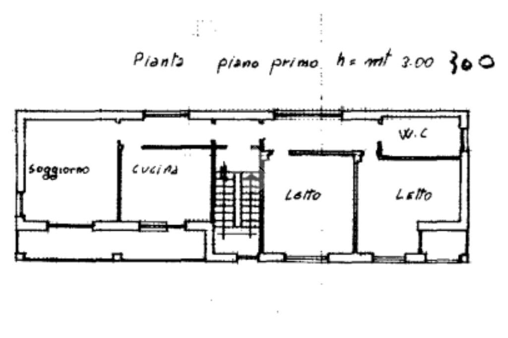 Porzione di casa Via Stura, Mathi - planimetria 1