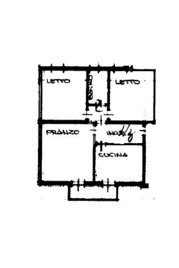 Trilocale Via lanciano, Carpi - planimetria 1