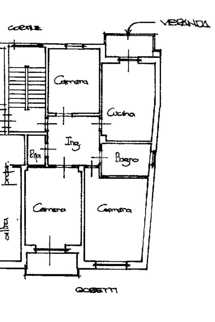 Quadrilocale Via Gobetti, Collegno - planimetria 1