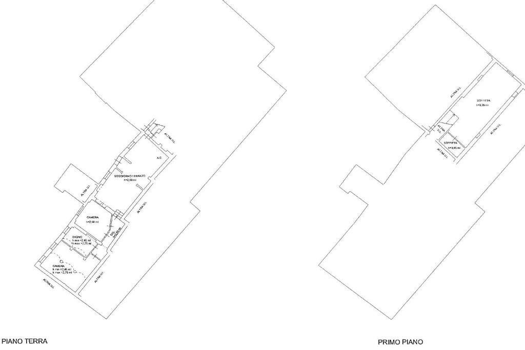 Rustic Via ominano, Sassuolo - floor plans 1