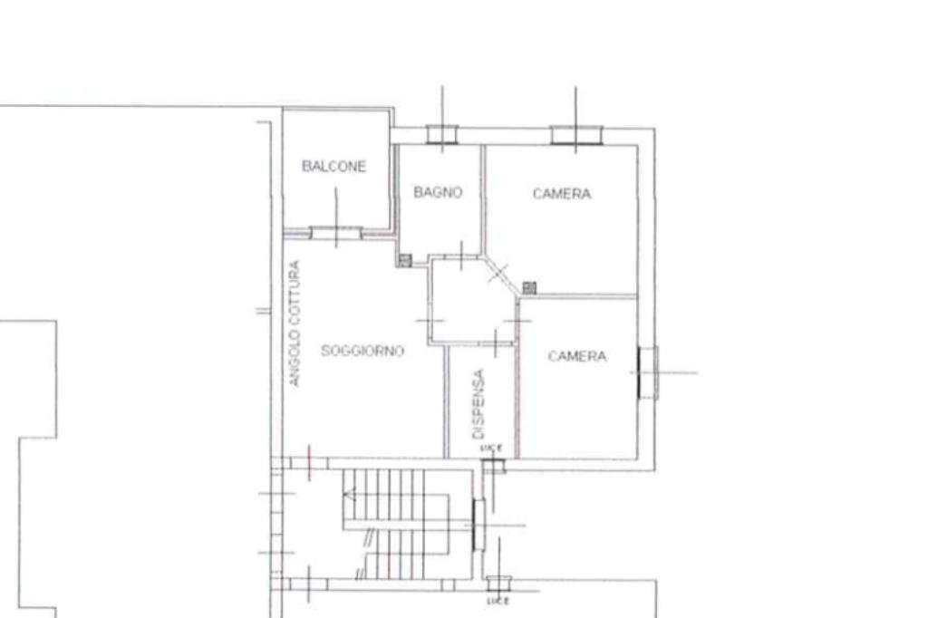 Three-room apartment Via luzi, Cadelbosco di Sopra - floor plans 1