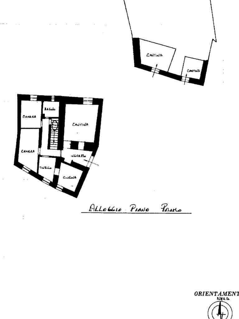 Apartment Via Generale Achille Emanuelli, Molini di Triora - floor plans 1