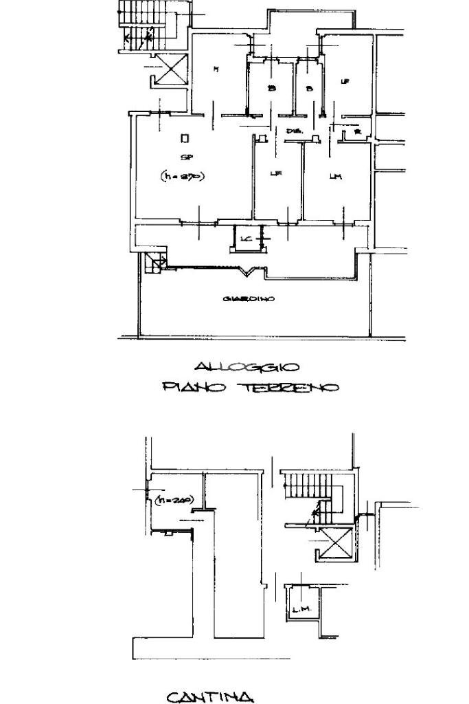 Apartment Via Sorelle Ministre della Carità, Trecate - floor plans 1