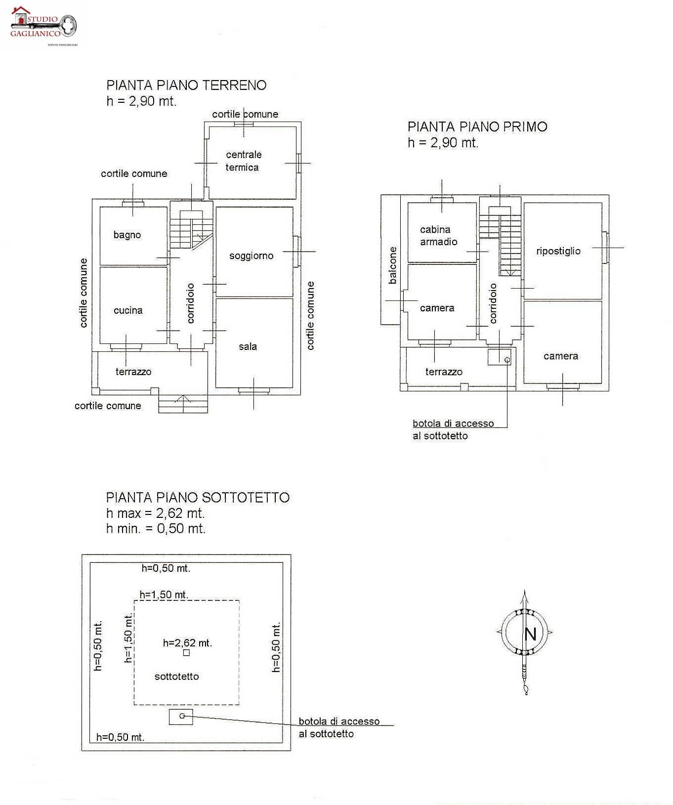 Foto 32 - Casa indipendente Via Castello
 
20, Massazza - planimetria 1