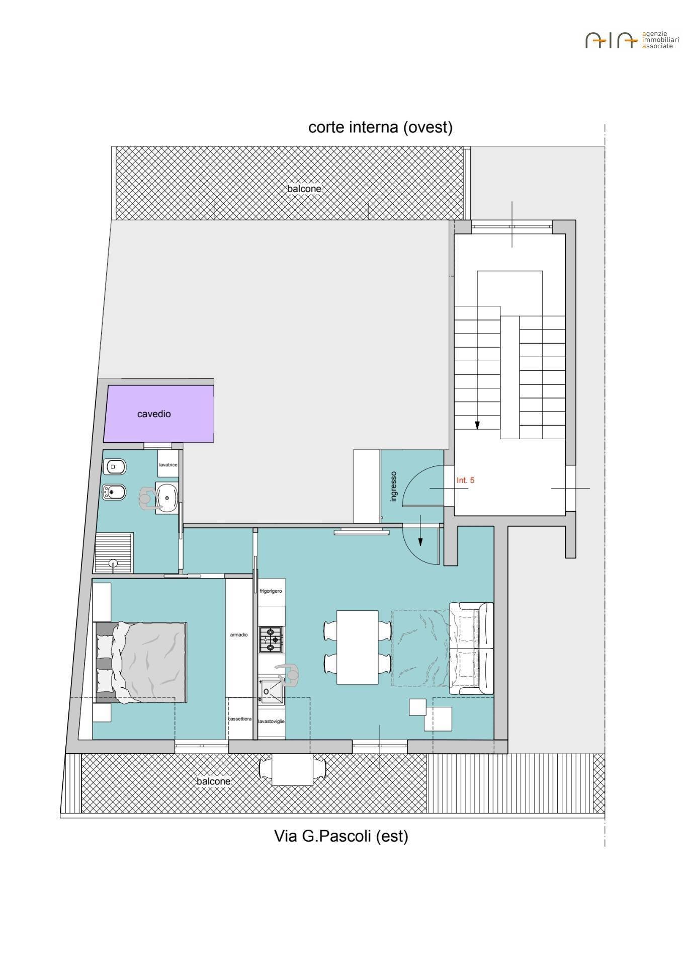 Foto 15 - Appartamento Via G. Pascoli, Grottammare - planimetria 1