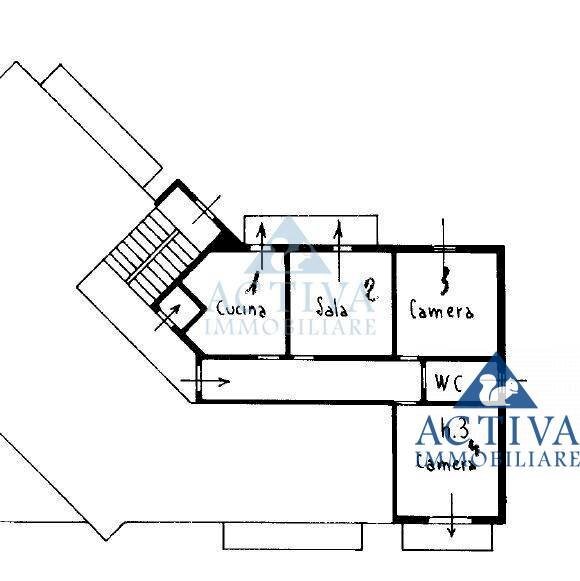 Foto 29 - Three-room apartment Via Luigi Cadorna
 
3, Canegrate - floor plans 1