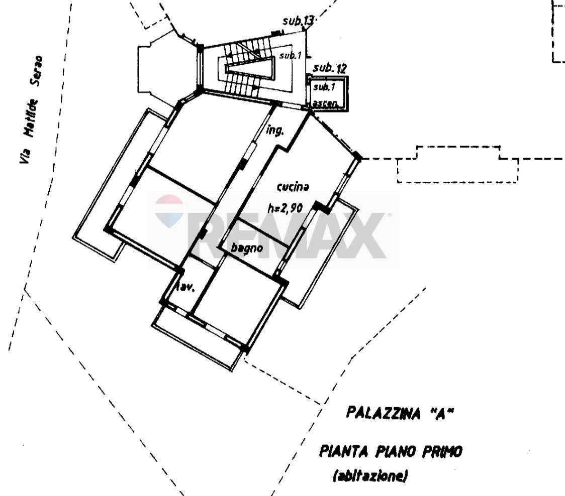 Pianta 2D - Four-room apartment via matilde serao
 
4, Belpasso - floor plans 1