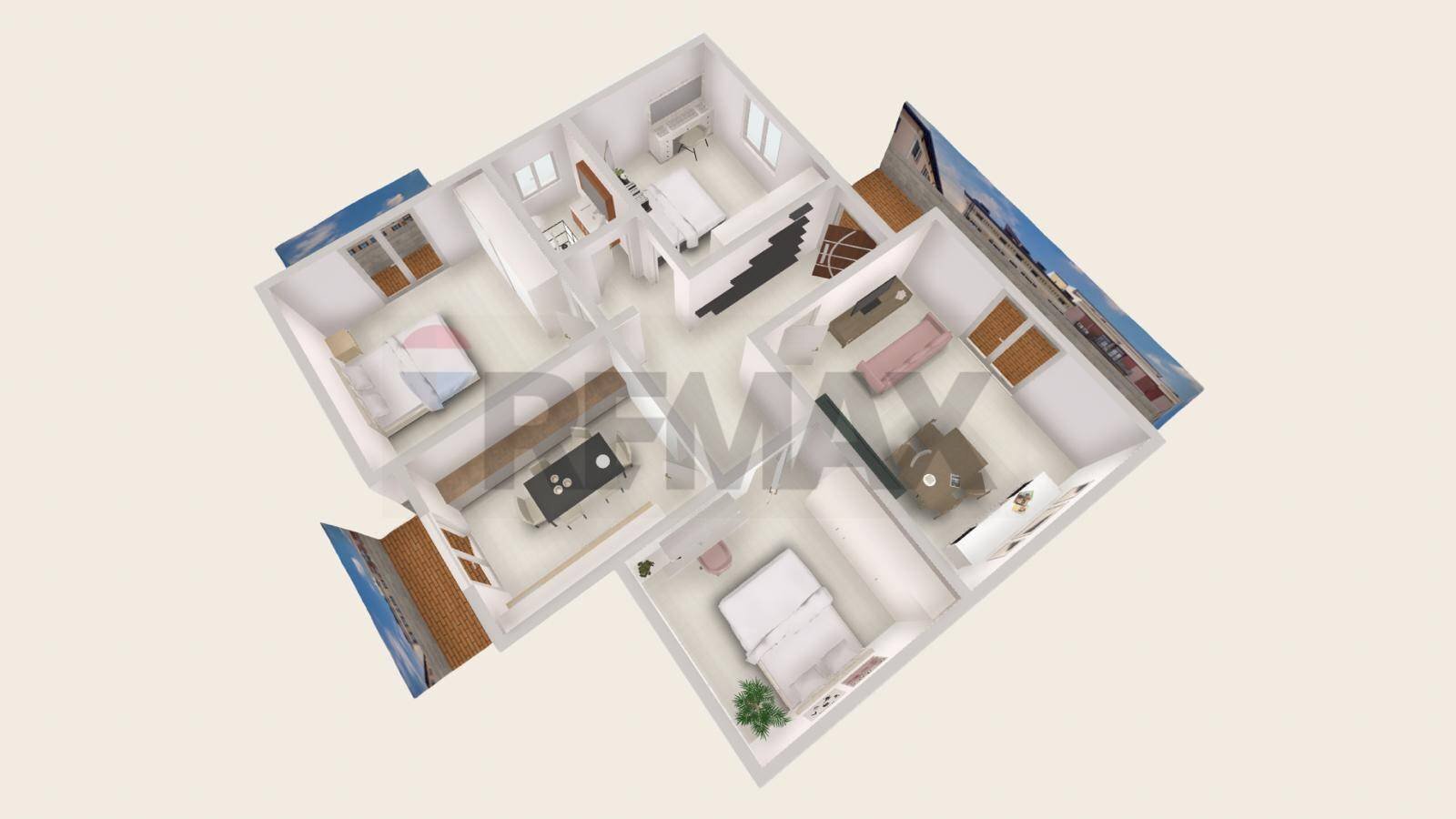 Pianta 3D - Villa VIA DELLA COSTITUZIONE
84, San Giovanni Valdarno - photo 2