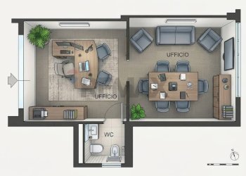 Pianta 3D - Office via di colle vecchio
 
1, Nettuno - photo 1