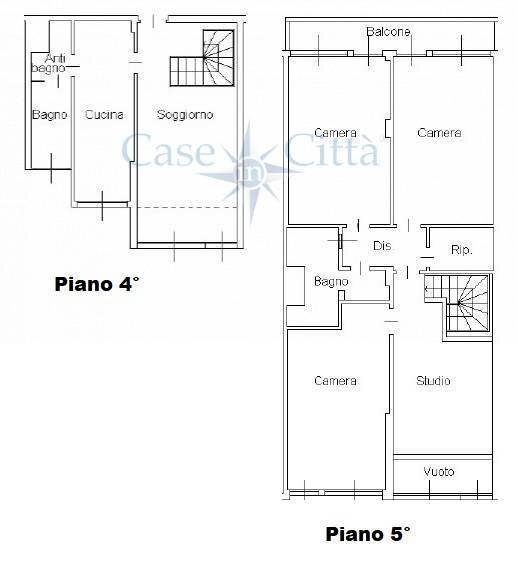 Foto 33 - Apartment Via Enrico Falck
 
53, Milano - floor plans 1
