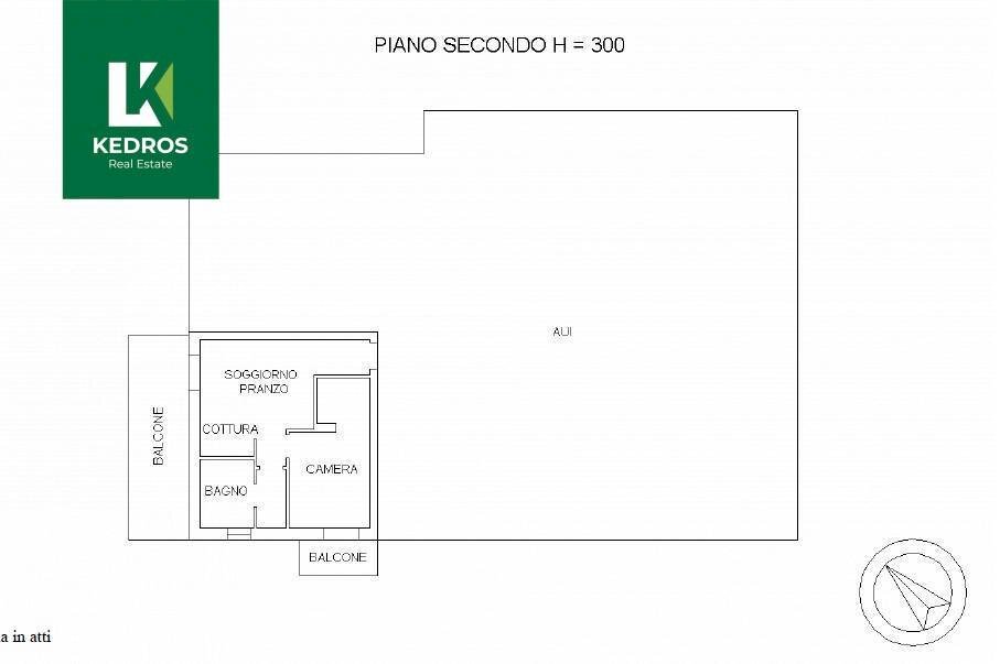 Foto 18 - Two-room apartment Via Guercino
 
33, Varese - floor plans 1
