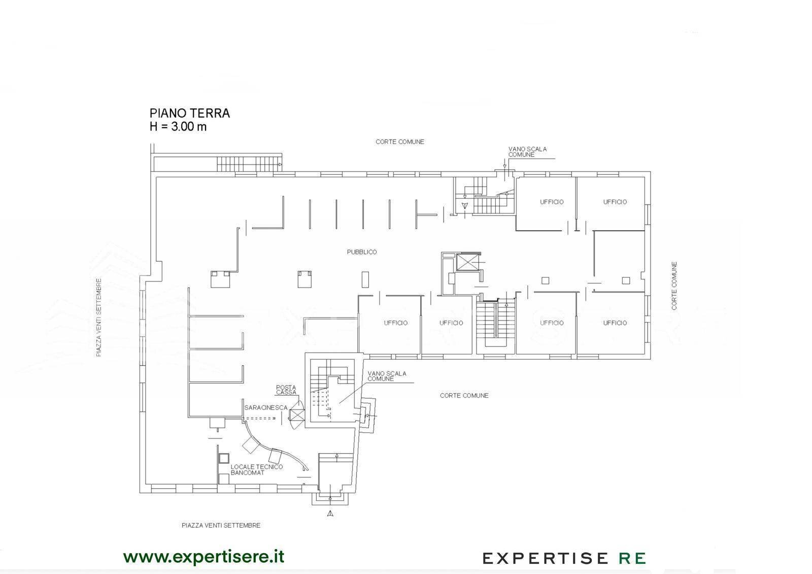 Foto 22 - Locale Commerciale Piazza XX settembre
 
3, Cermenate - planimetria 1