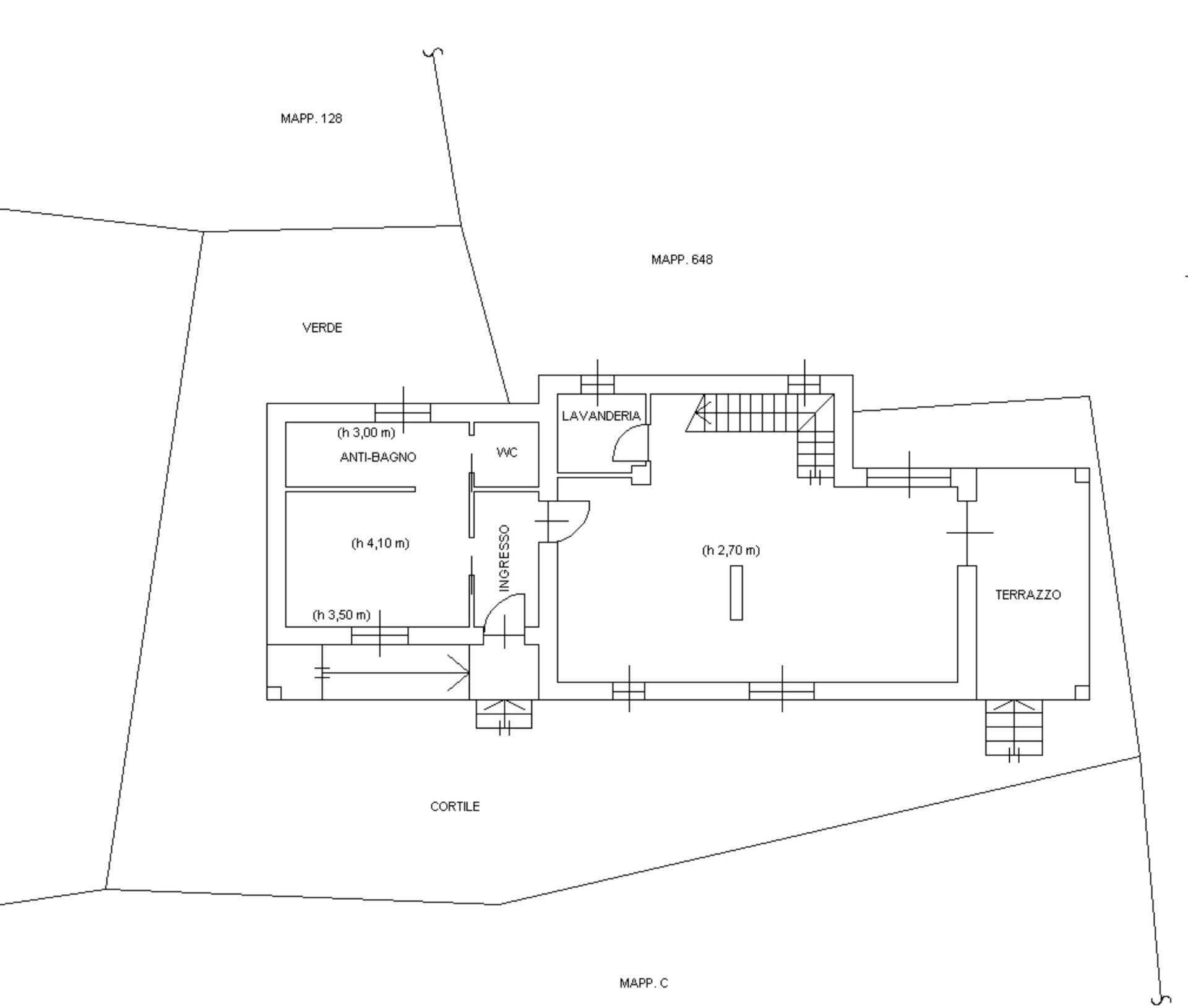 Foto 64 - Villa Via Asterizzi, Scagnello - floor plans 1
