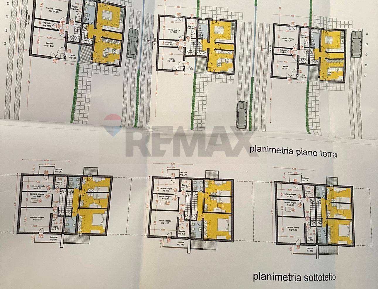 Pianta 2D - Terreno edificabile Alanno - foto 2