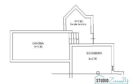 Foto 46 - Villa Alviano - planimetria 1