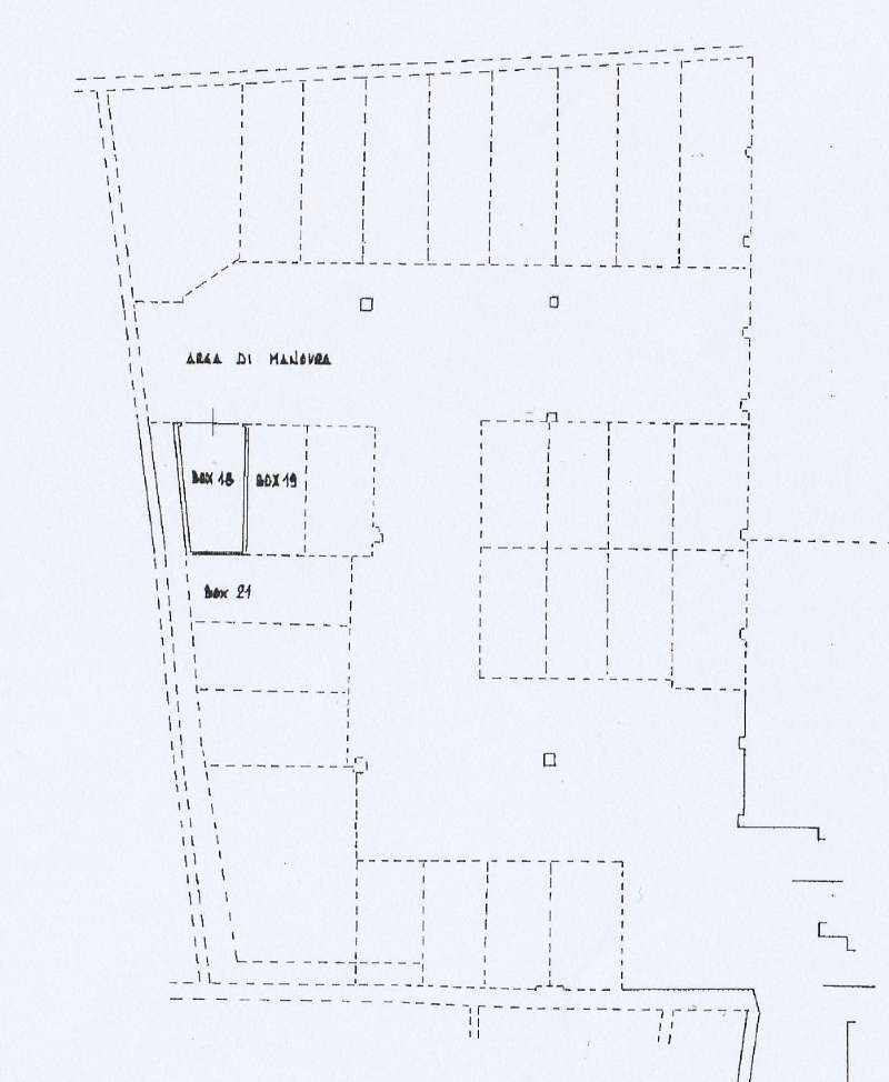 planimetria - Box via Cottolengo, 29 A, Torino (zona Centro) - planimetria 1