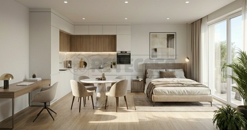 Render 1.png - One-room apartment Ranica - photo 1