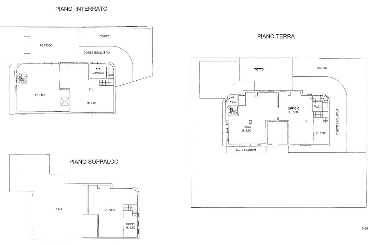 Planimetria - Ufficio Via Divisione Acqui  104/a, Brescia - planimetria 1