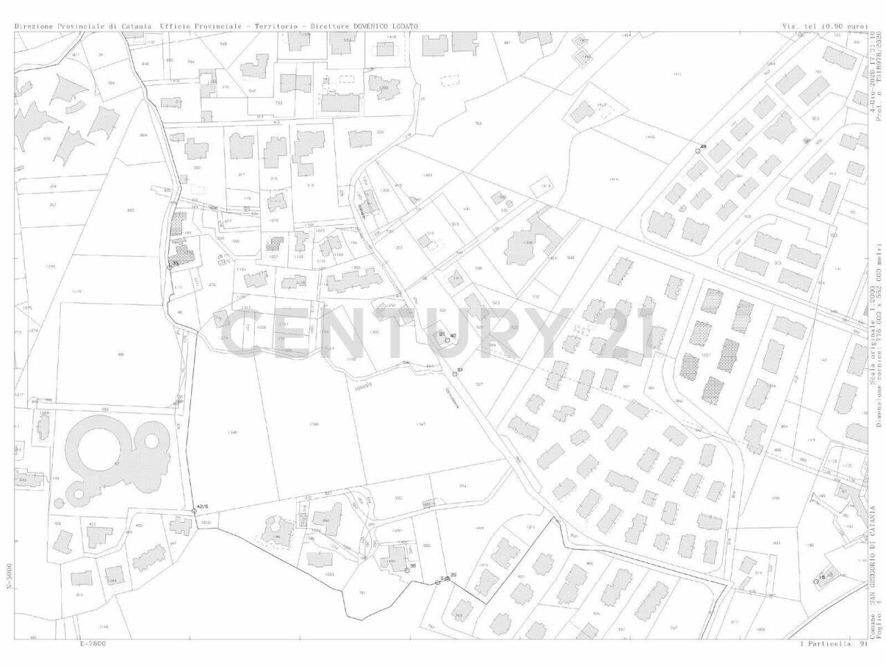 WhatsApp Image 2025-02-18 at 11.03.45 (1).jpeg - Terreno edificabile Via Isonzo, San Gregorio di Catania - planimetria 1