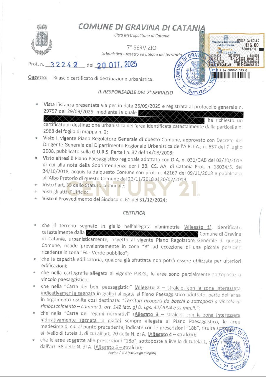 Screenshot 2025-11-03 alle 13.56.39.png - Terreno edificabile Via Emanuele Cutore 74, Catania - foto 1